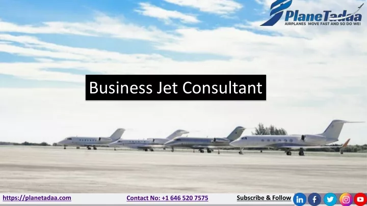 business jet consultant