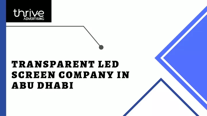 transparent led screen company in abu dhabi
