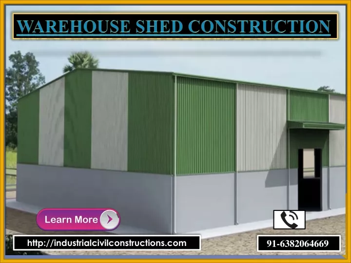 warehouse shed construction