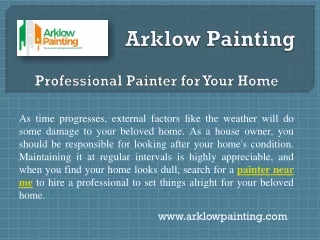 Painter near me- Arklow Painting