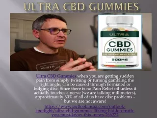 Ultra CBD Gummies
