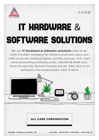 Looking for reliable IT hardware and software solutions for your business?