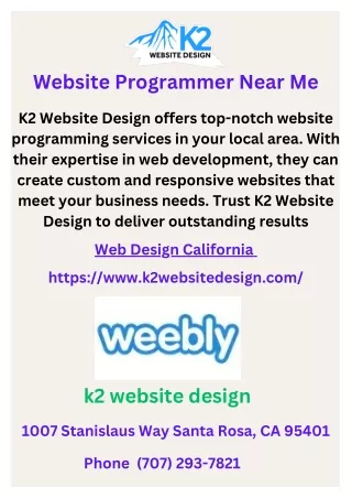 website programmer near me