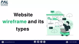 website wireframe and its types