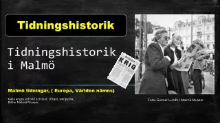 tidningshistorik