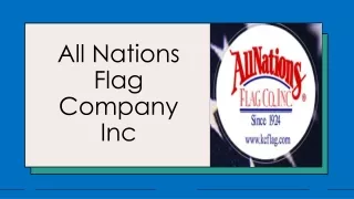 All Nations Flag Company Inc