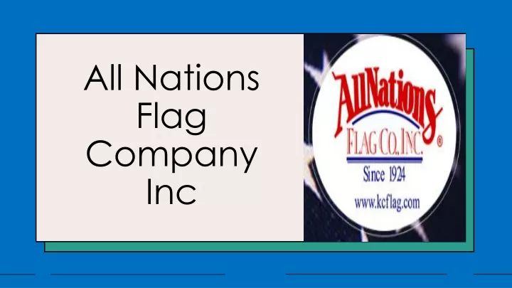 all nations flag company inc