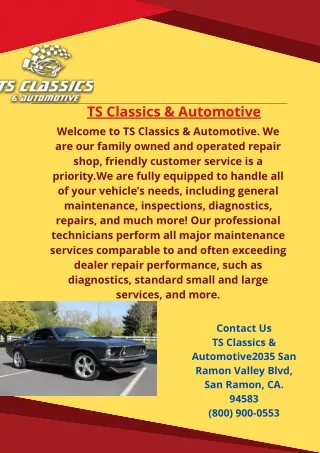 San Ramon Best Auto Repair Shop