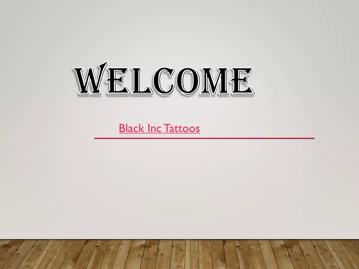 welcome