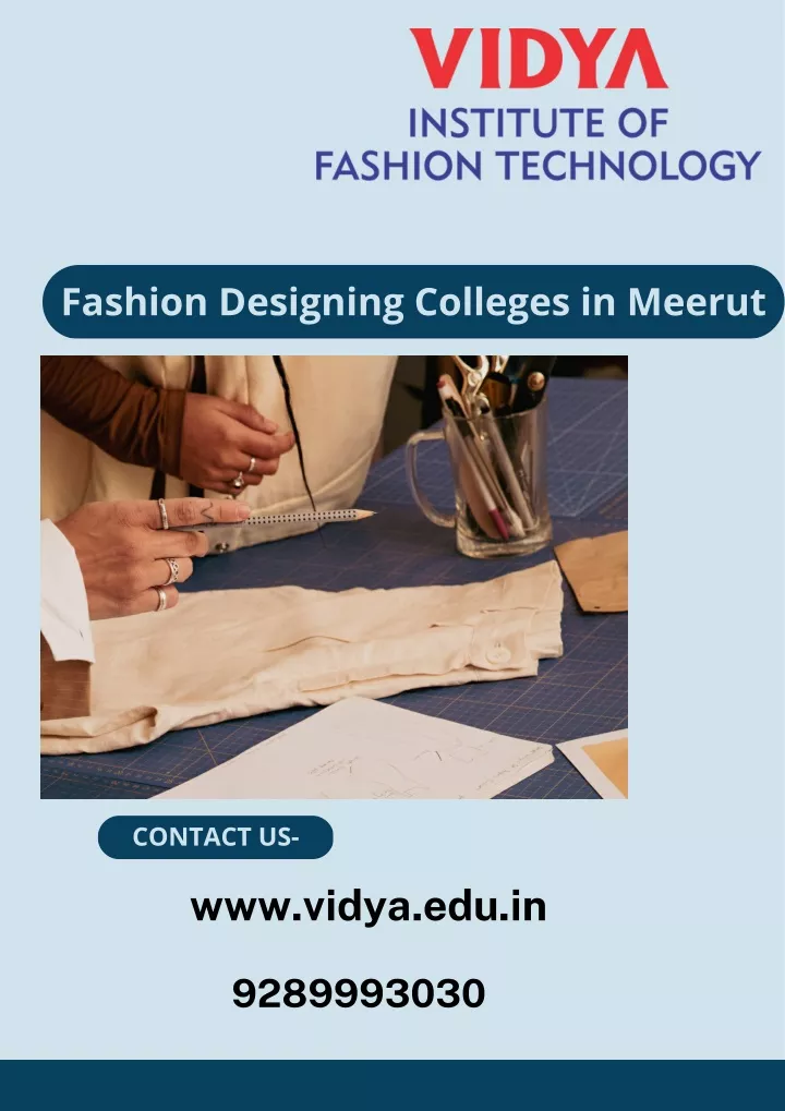 fashion designing colleges in meerut