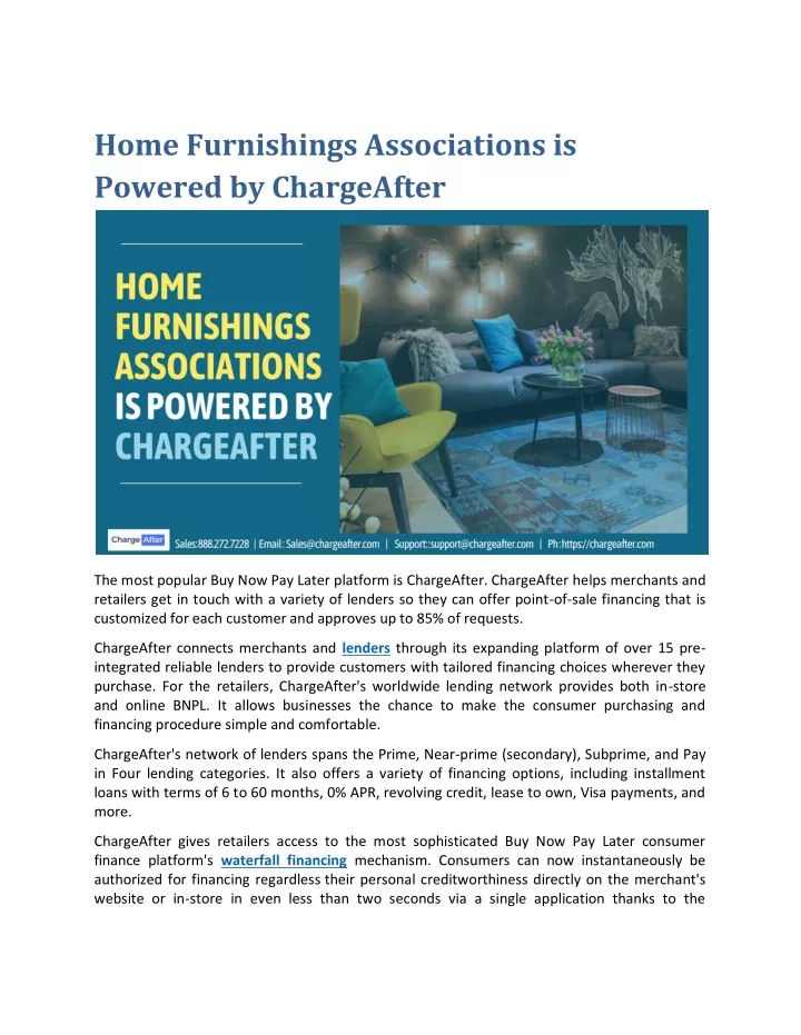 home furnishings associations is powered