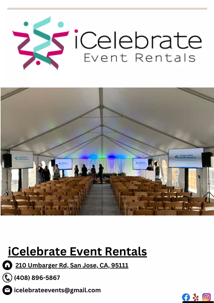 icelebrate event rentals