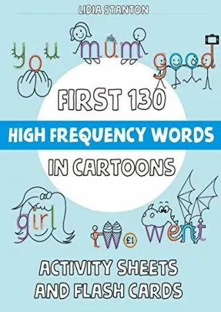 PDF/BOOK First 130 High Frequency Words in Cartoons: Activity Sheets and Flash C