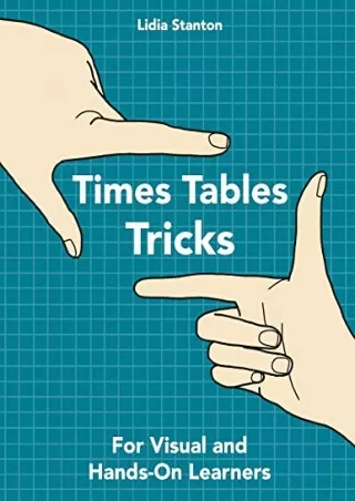 times tables tricks for visual and hands