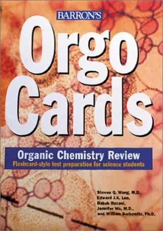 PDF/READ Orgocards: Organic Chemistry Review