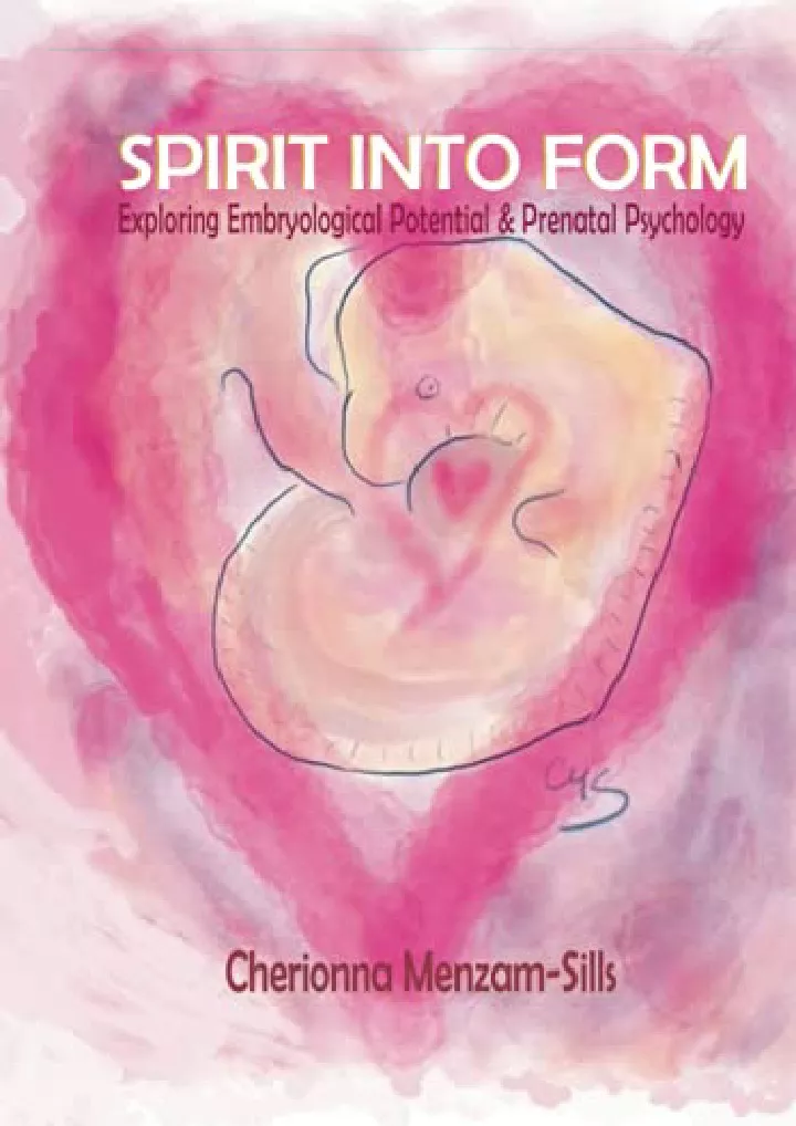 spirit into form exploring embryological