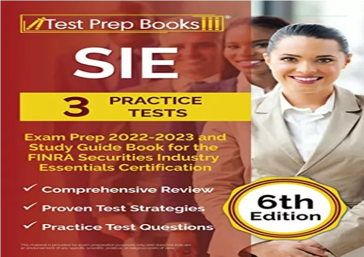 PPT - (PDF BOOK) SIE Exam Prep 2022 - 2023: 3 Practice Tests And Study ...