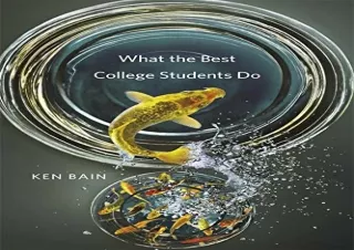 [READ PDF] What the Best College Students Do free