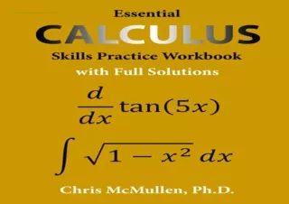 download pdf essential calculus skills practice