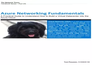 pdf book azure networking fundamentals