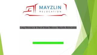 Relocation Services in Charlotte  Mayzlinrelocation.com