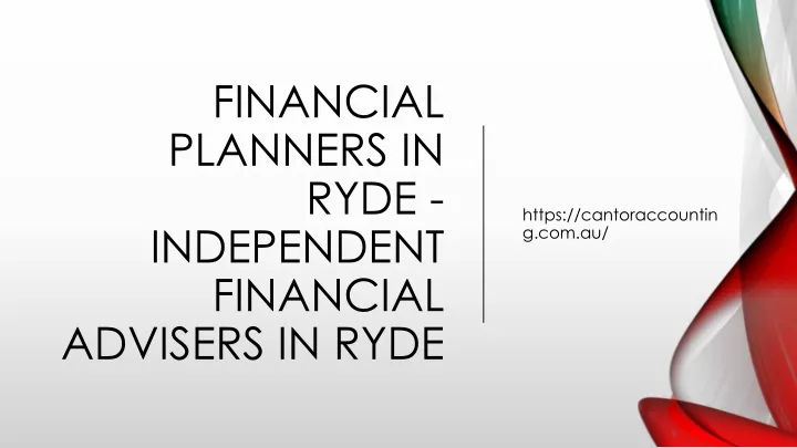 financial planners in ryde independent financial advisers in ryde