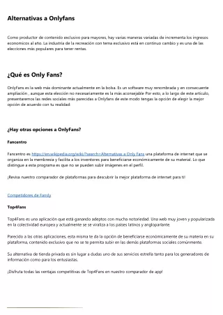 Competencia JustForFans