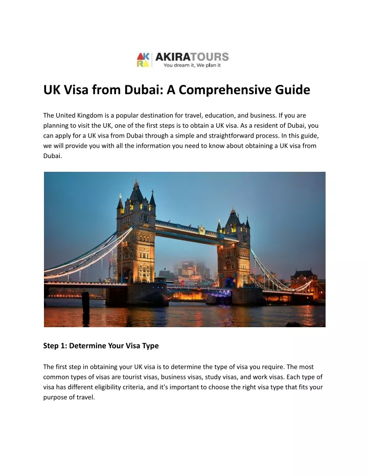 uk visa from dubai a comprehensive guide
