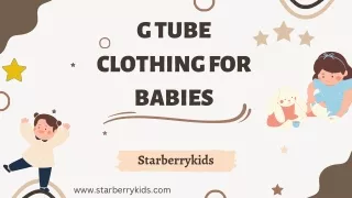 G Tube Clothing Online - Starberrykids