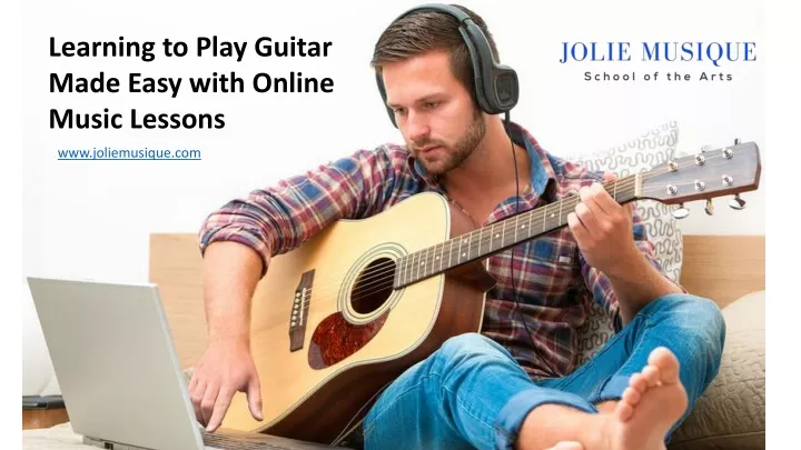 learning to play guitar made easy with online