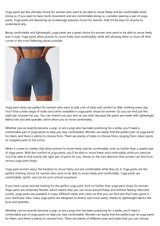 The Intermediate Guide to man in yoga pants