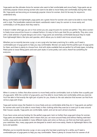 10 Wrong Answers to Common flared yoga pants walmart Questions: Do You Know the