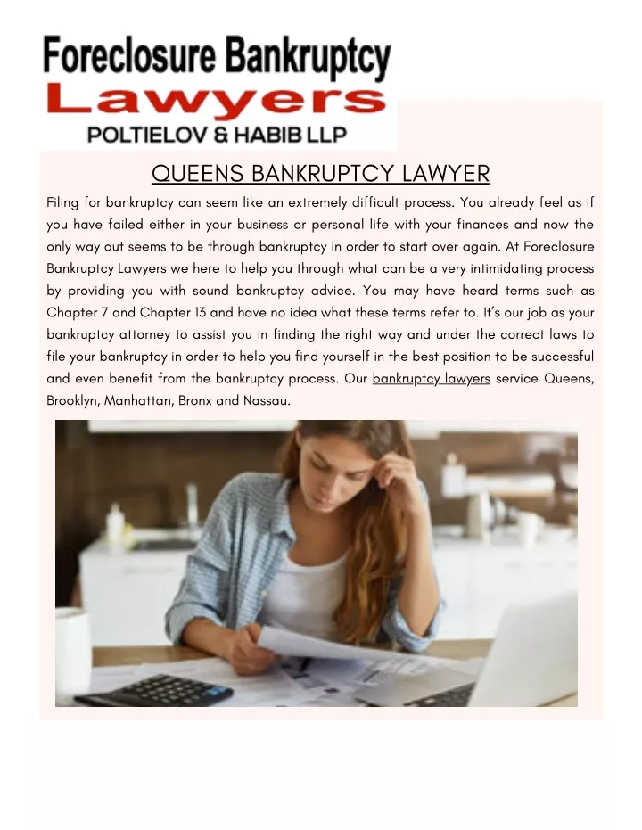 Ppt Bankruptcy Lawyer Queens Powerpoint Presentation Free Download Id12030836 1638