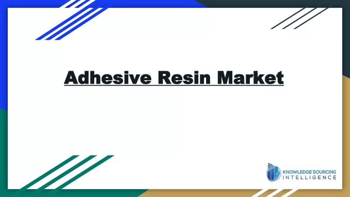 adhesive resin market