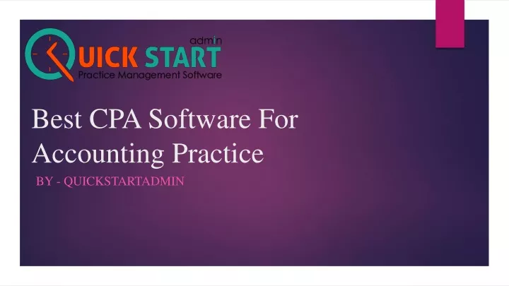 best cpa software for accounting practice