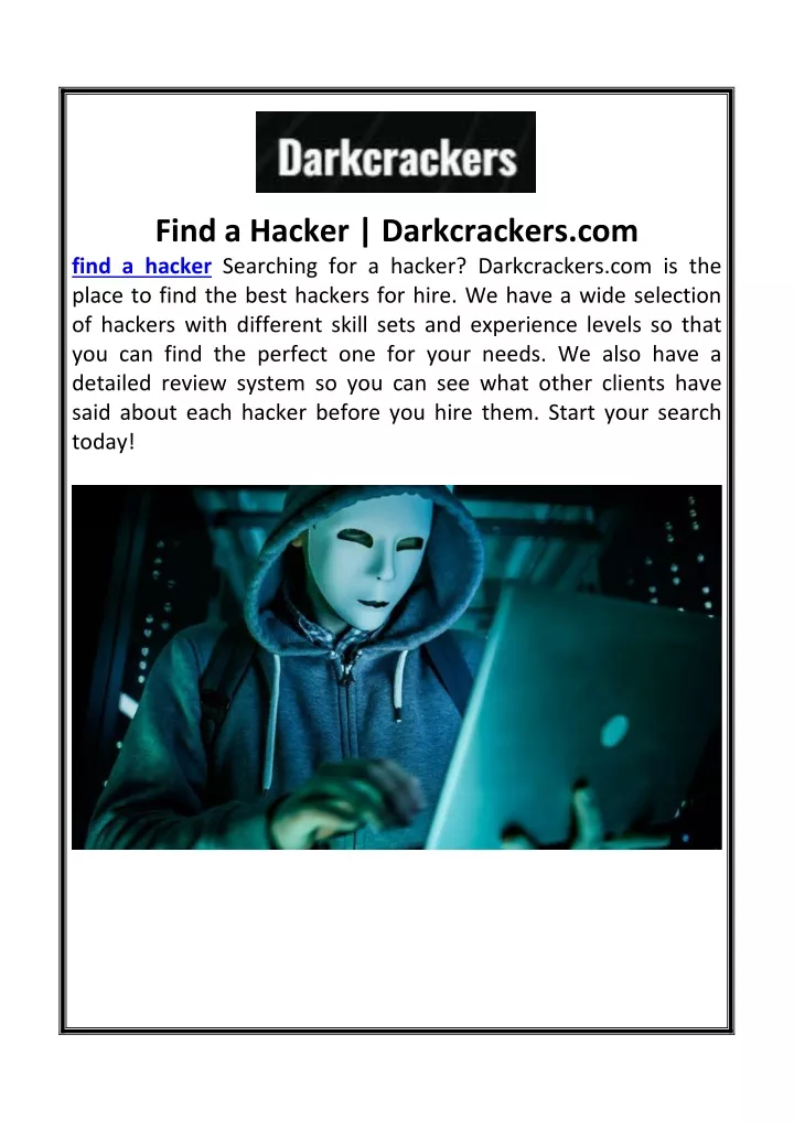 Finding Hacker