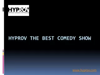 Hyprov The Best Comedy Show
