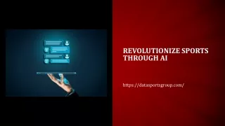 revolutionize sports through ai