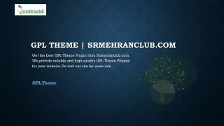 gpl theme srmehranclub com