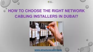 how to choose the right network cabling