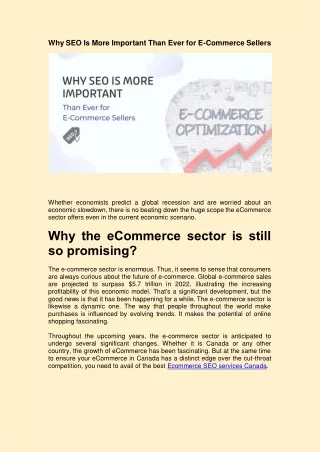 Reasons Why SEO is More Important Than Ever
