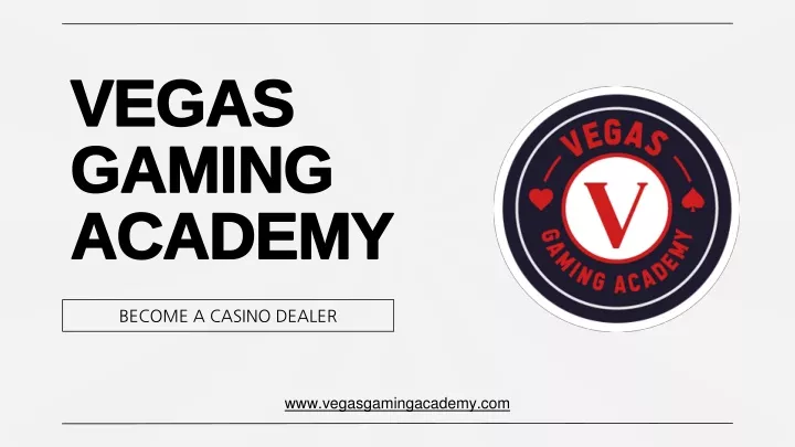 vegas gaming academy