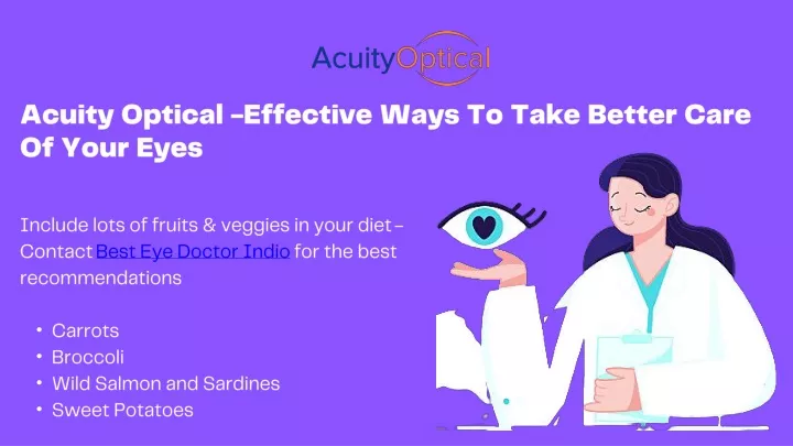 acuity optical effective ways to take better care