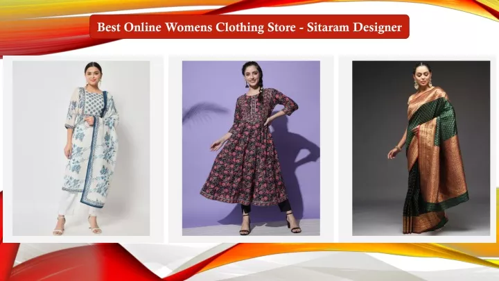 best online womens clothing store sitaram designer