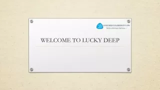 Modular Clean Room Panels at Lucky Deep