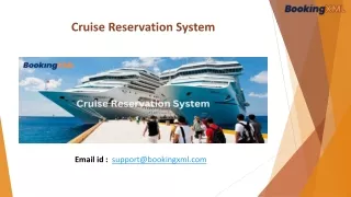 cruise reservation system