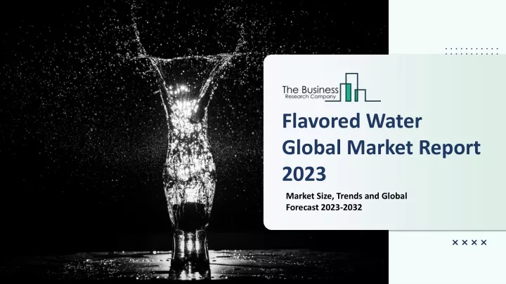 flavored water global market report 2023