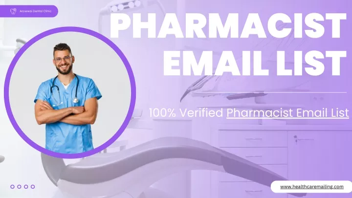 pharmacist email list