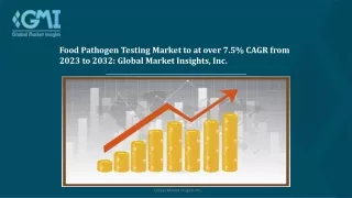 food pathogen testing market to at over 7 5 cagr