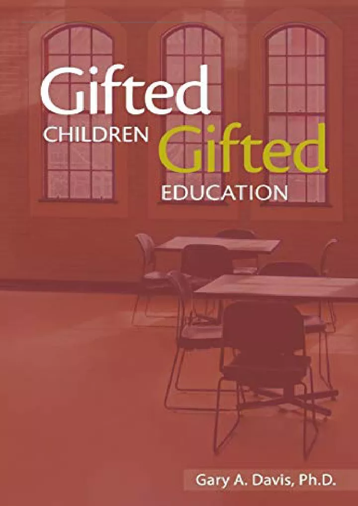 books on gifted education